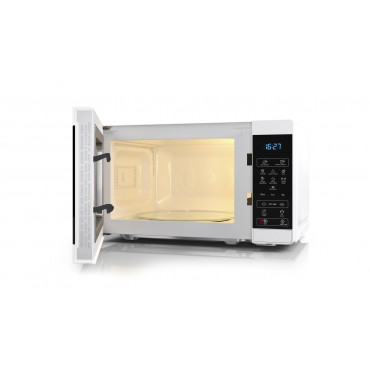 Sharp Microwave Oven YC-MS02E-W Free standing, 20 L, 800 W, White