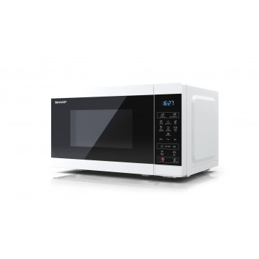 Sharp Microwave Oven YC-MS02E-W Free standing, 20 L, 800 W, White