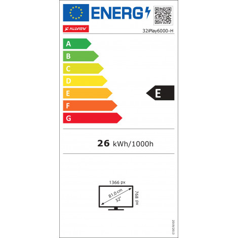 Allview 32iPlay6000-H 32" (81cm) HD Ready Smart LED TV