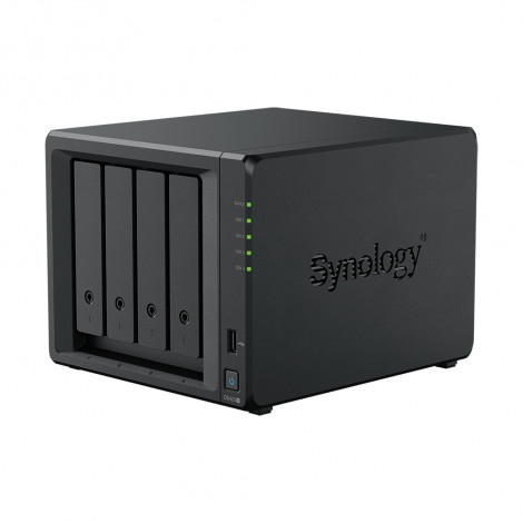 Synology Rack NAS DS423+ J4125, Processor frequency 2.7 GHz, 2 GB, DDR4, RAID 0,1,5,6,10,Hybrid, 2x1GbE/2xUSB3.2, System Fan: 92