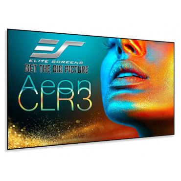 Elite Screens AR120H-CLR3 Fixed Frame Projection Screen (120") 16:9, Black