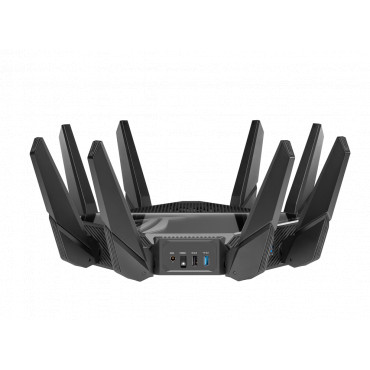 Asus Wifi 6 802.11ax Quad-band Gigabit Gaming Router ROG GT-AXE16000 Rapture 802.11ax, 1148+4804+4804+48004 Mbit/s, 10/100/1000 