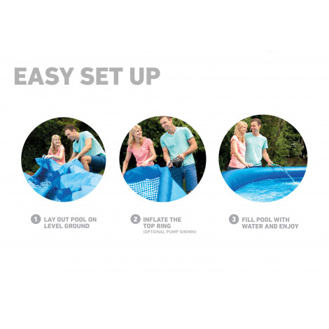 Intex Easy Set Pool with Filter Pump Blue