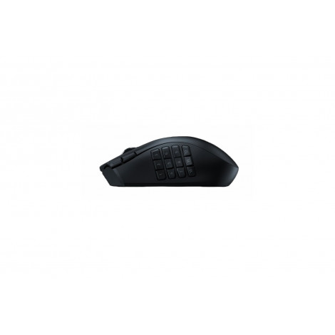 Razer Naga V2 HyperSpeed Gaming Mouse, 2.4GHz, Bluetooth, Wireless, Black