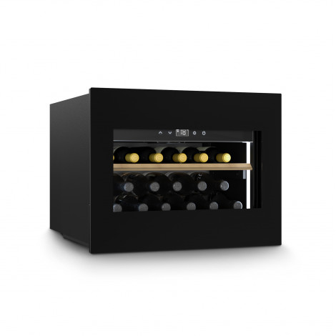 Caso Wine Cooler WineDeluxe WD 17 Energy efficiency class G, Built-in, Bottles capacity 17, Black