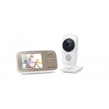 Motorola Video Baby Monitor VM483 2.8" White/Gold