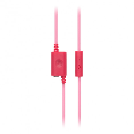 Motorola Kids Wired Headphones Moto JR200 Built-in microphone, Over-Ear, 3.5 mm plug, Pink