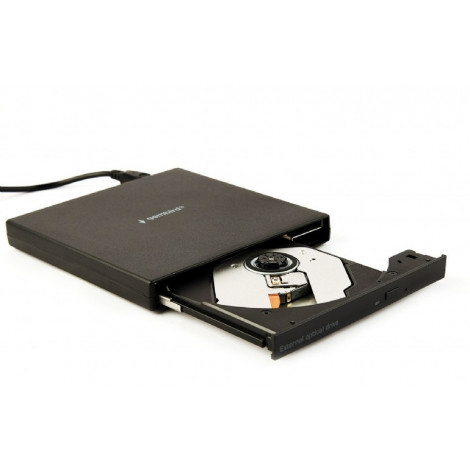 Gembird External USB DVD drive DVD-USB-04 Interface USB 2.0, DVD, CD read speed 24 x, CD write speed 24 x