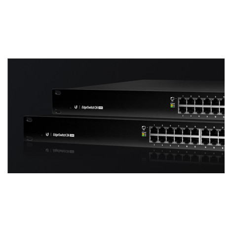 Ubiquiti Switch ES-24-250W Web managed, Rackmountable, 1 Gbps (RJ-45) ports quantity 24, SFP ports quantity 2