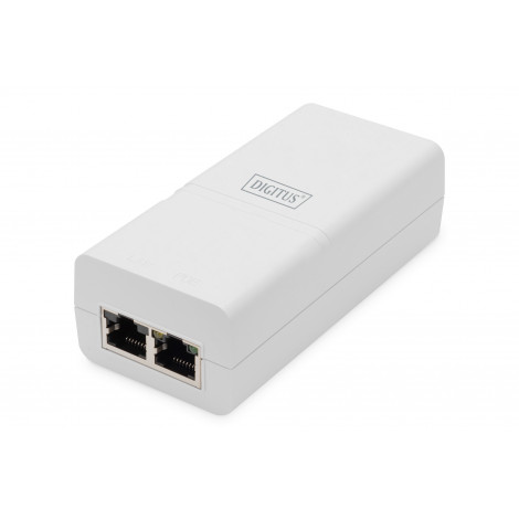 Digitus Gigabit Ethernet PoE+ Injector DN-95132 Ethernet LAN (RJ-45) ports 1xRJ-45 10/100/1000 Mbps Gigabit, 802.3at