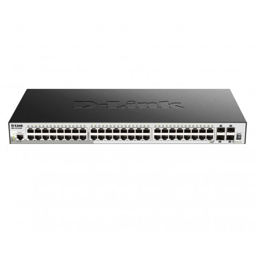 D-Link Stackable Smart Managed Switch with 10G Uplinks DGS-1510-52X/E Managed L2, Rackmountable, 1 Gbps (RJ-45) ports quantity 4