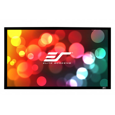 Elite Screens SableFrame Series ER120WH1 Diagonal 120 ", 16:9, Viewable screen width (W) 266 cm, Black