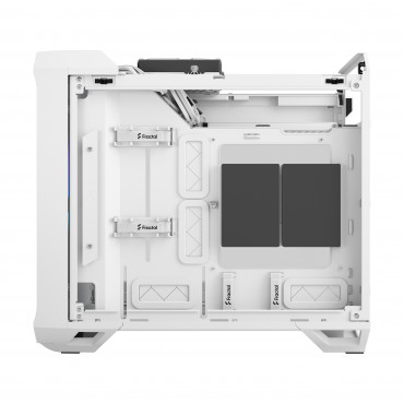 Fractal Design Torrent Nano RGB White TG clear tint Side window, White TG clear tint, Power supply included No