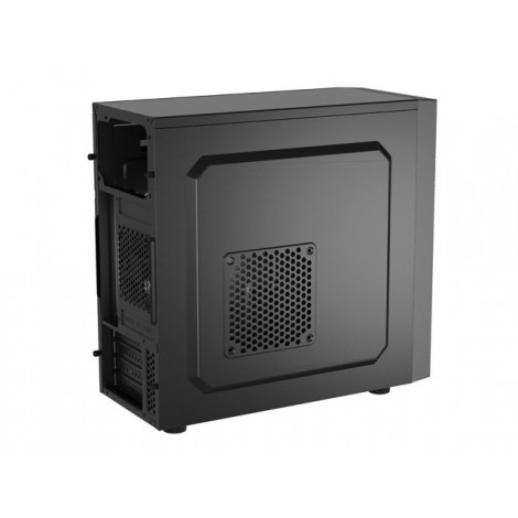 Natec PC Case Helix Matx Black, Mini Tower, Power supply included No