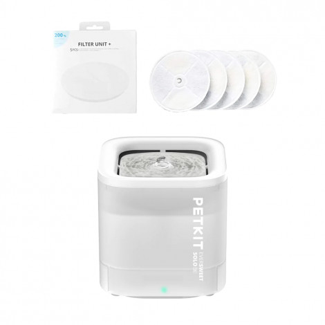 PETKIT Drinking Fountain Eversweet Solo SE Capacity 1.8 L, Filtering, White, Wireless Pump