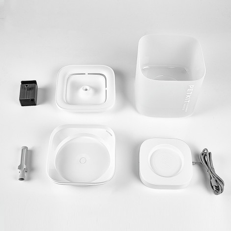 PETKIT Drinking Fountain Eversweet Solo SE Capacity 1.8 L, Filtering, White, Wireless Pump