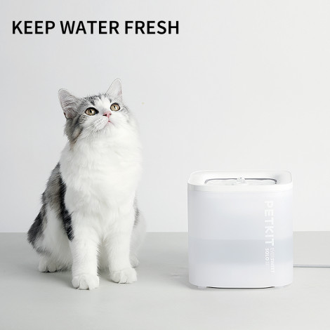 PETKIT Drinking Fountain Eversweet Solo SE Capacity 1.8 L, Filtering, White, Wireless Pump