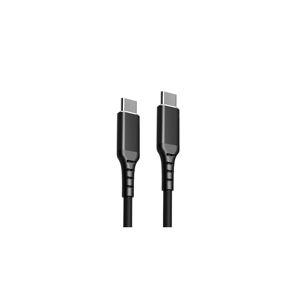 Kabelis USB-C - USB-C, PD60W (juodas, 3m)