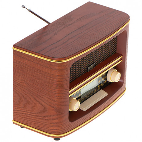 Adler Retro Radio AD 1187 Display LCD, AUX in, Wooden, Alarm function