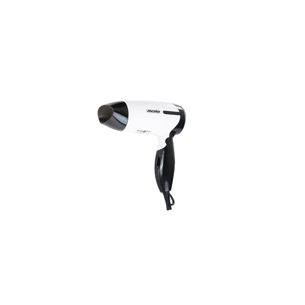 Mesko Hair Dryer MS 2262 1000 W, Number of temperature settings 2, Black/White