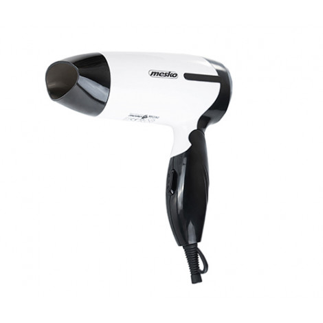 Mesko Hair Dryer MS 2262 1000 W, Number of temperature settings 2, Black/White