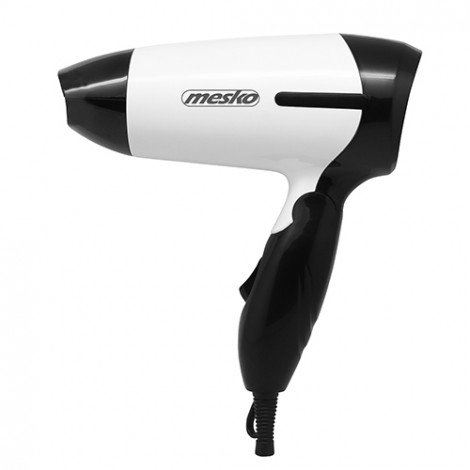 Mesko Hair Dryer MS 2262 1000 W, Number of temperature settings 2, Black/White