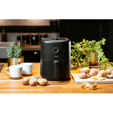 Adler Airfryer AD 6310 Power 2200 W, Capacity 3 L, High-volume hot-air circulation technology, Black