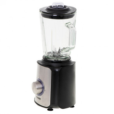 Mesko Blender MS 4080 Tabletop, 600 W, Jar material Glass, Jar capacity 1.5 L, Ice crushing, Black/Silver