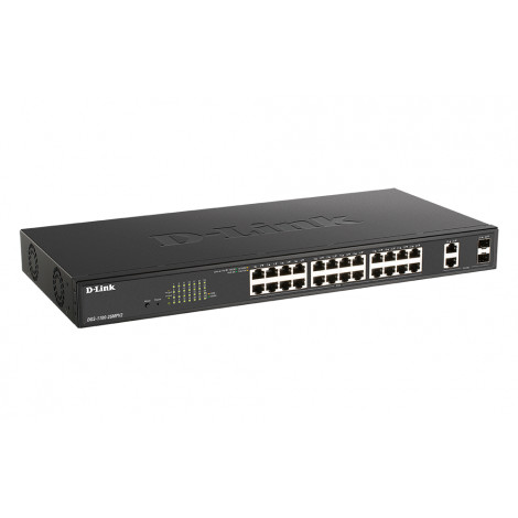 D-Link DGS-1100 Series Gigabit Smart Managed Switches DGS-1100-26MPV2 Managed L2, Desktop/Rackmountable