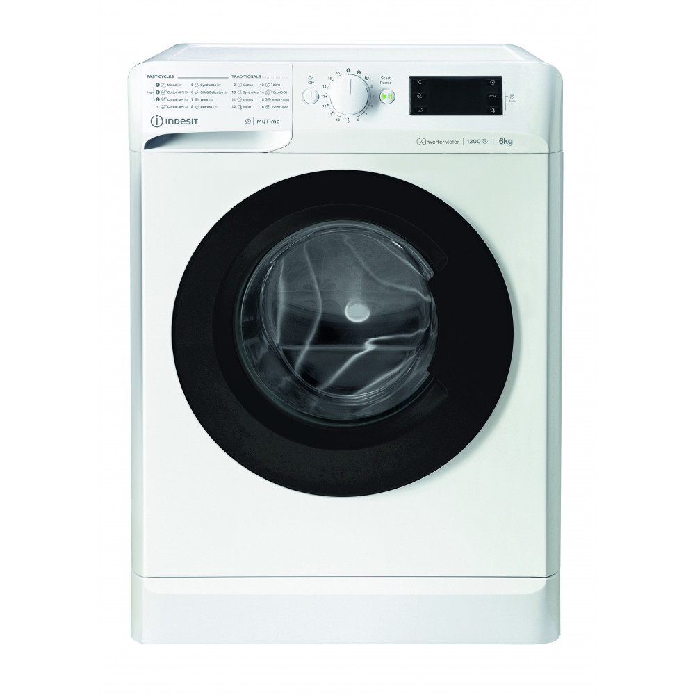 INDESIT Washing machine MTWSE 61294 WK EE Energy efficiency class C, Front loading, Washing capacity 6 kg, 1151 RPM, Depth 42.5 