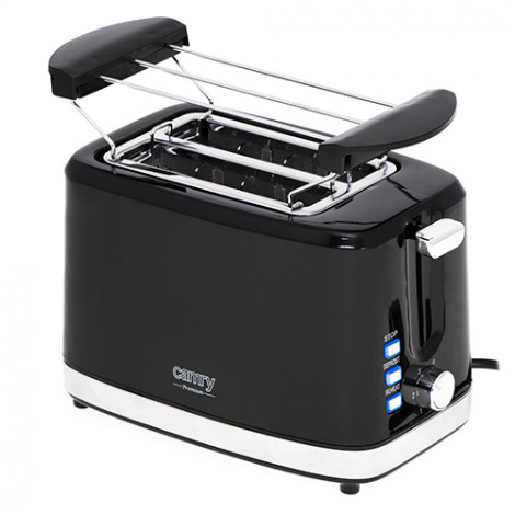 Camry Toaster CR 3218 Power 750 W, Number of slots 2, Housing material Plastic, Black