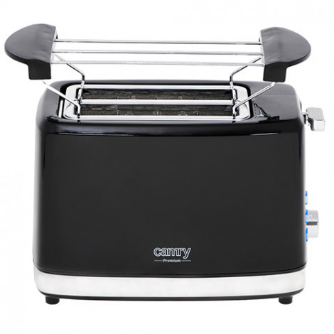 Camry Toaster CR 3218 Power 750 W, Number of slots 2, Housing material Plastic, Black