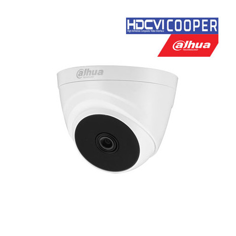 HD-CVI, CVBS kamera kupolinė 2MP su IR iki 20m. 1/2.7" 2.8mm 103 , 2DNR, DWDR, vidaus sąlygom