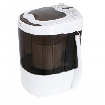 Camry Mini washing machine CR 8054 Top loading, Washing capacity 3 kg, Depth 37 cm, Width 36 cm, White/Gray, Semi-automatic