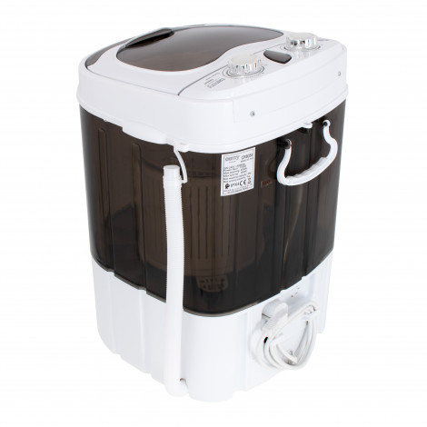 Camry Mini washing machine CR 8054 Top loading, Washing capacity 3 kg, Depth 37 cm, Width 36 cm, White/Gray, Semi-automatic