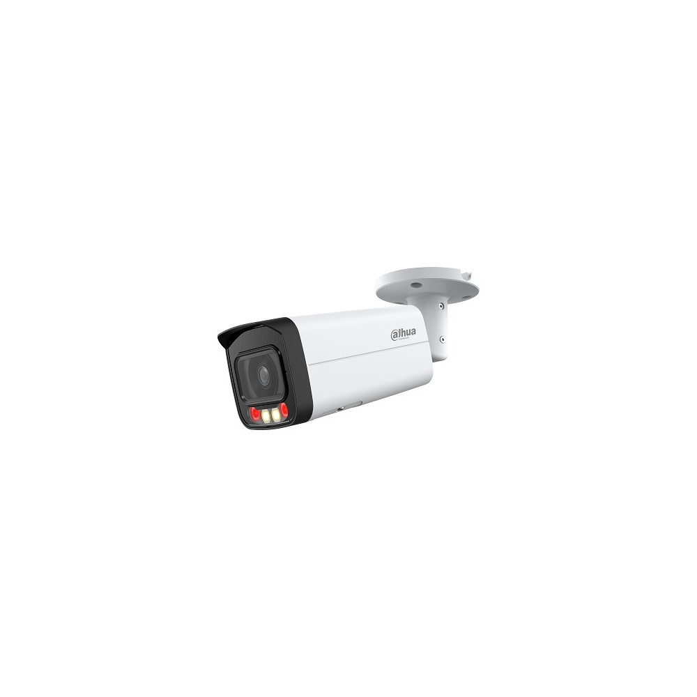 IP kamera HFW2449T-AS-IL. 5MP FULL-COLOR. IR+LED pašvietimas iki 50/60m, 3.6mm 92 , PoE, IP67