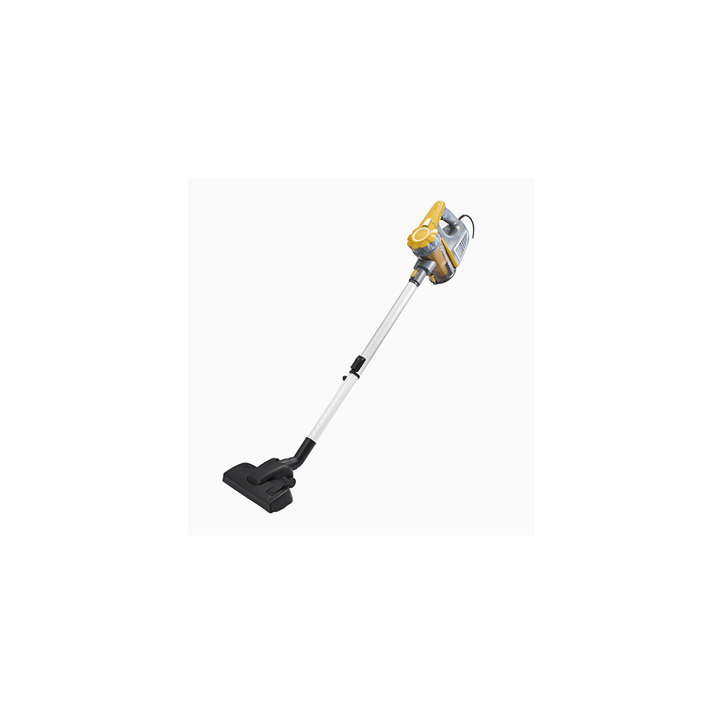 Adler Vacuum Cleaner AD 7036 Corded operating, Handstick and Handheld, 800 W, Operating radius 7 m, Yellow/Grey, Warranty 24 mon