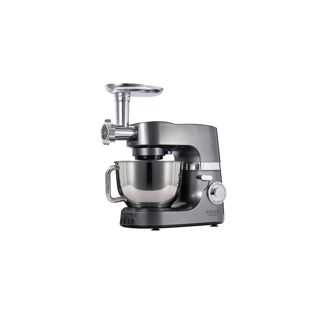 Adler Planetary Food Processor AD 4221 1200 W, Bowl capacity 7 L, Number of speeds 6, Meat mincer, Steel