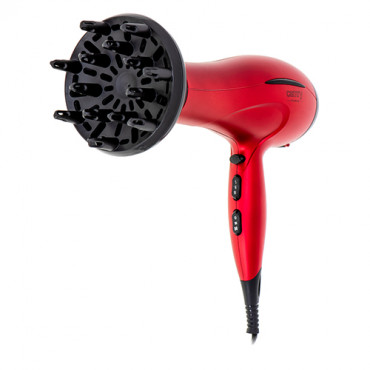 Camry Hair Dryer CR 2253 2400 W, Number of temperature settings 3, Diffuser nozzle, Red