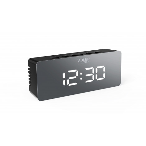 Adler Alarm Clock AD 1189B Black