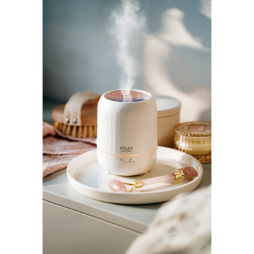 Adler Ultrasonic aroma diffuser 3in1 AD 7968 Ultrasonic, Suitable for rooms up to 25 m , White