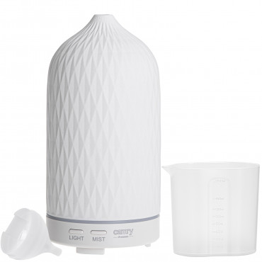 Camry Ultrasonic aroma diffuser 3in1 CR 7970 Ultrasonic, Suitable for rooms up to 25 m , White