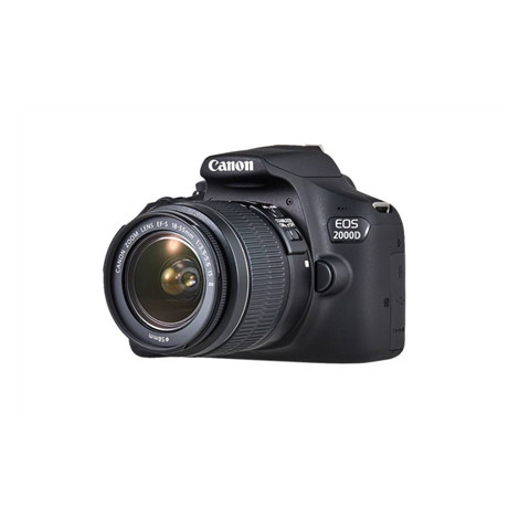 Canon EOS 2000D 18-55 III EU26 SLR Camera Kit, Megapixel 24.1 MP, ISO 12800, Display diagonal 3.0 ", Wi-Fi, Video recording, APS