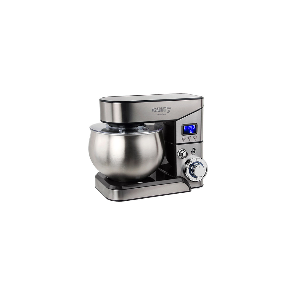 Camry Planetary Food Processor CR 4223 Number of speeds 6, 2000 W, Bowl capacity 5 L, Stainless steel, Silver