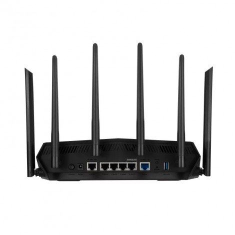 Asus Dual Band WiFi6 Gigabit Router TUF Gaming AX6000 802.11ax, 1148+4804 Mbit/s, 10/100/1000 Mbit/s, Ethernet LAN (RJ-45) ports