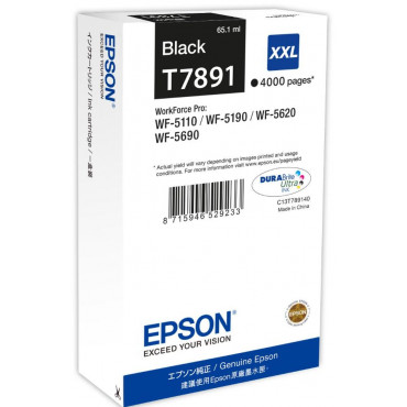 OEM kasetė Epson T7891 XXL Ink Black