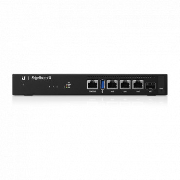 Ubiquiti EdgeRouter ER-4 Ethernet (RJ-45) ports, 4-Core MIPS64 Ubiquiti EdgeRouter ER-4 10/100/1000 Mbit/s, Ethernet LAN (RJ-45)