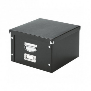 Archyvinė dėžė Leitz, 216x282x160mm, A5, juoda, nuimamas dangtis  0830-209