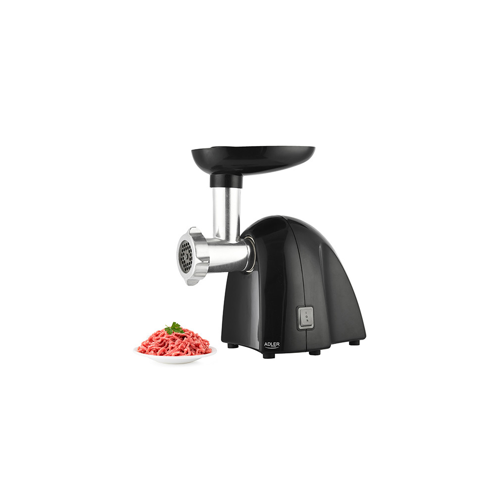 Adler Meat mincer AD 4811 Black, 600 W, Number of speeds 1, Throughput (kg/min) 1.8