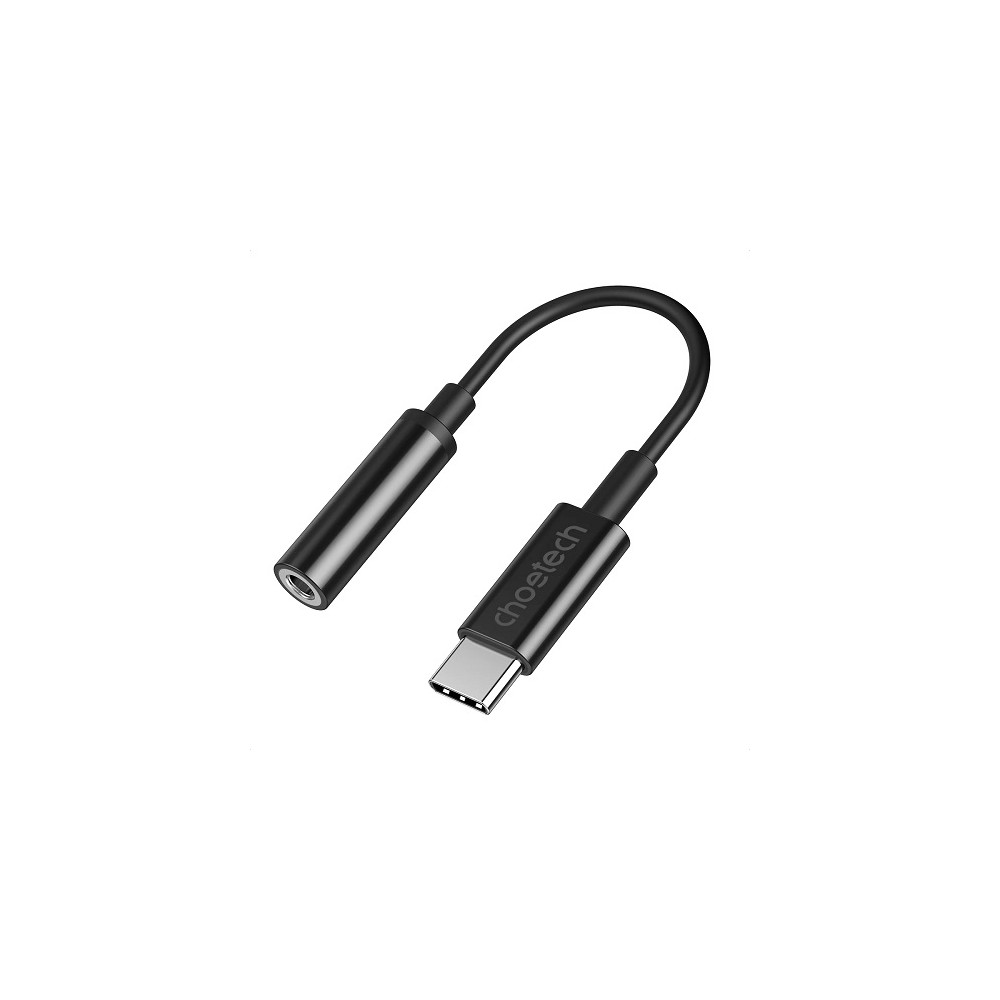 Adapteris CHOETECH USB Type-C (M) - ausinių jungtis 3.5mm (F)